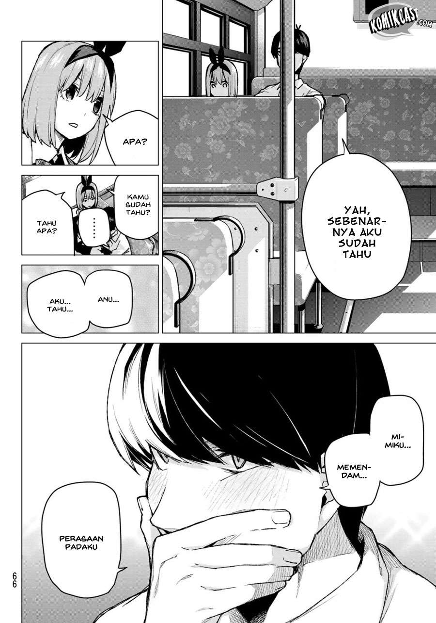 Go-toubun no Hanayome Chapter 81 Gambar 10