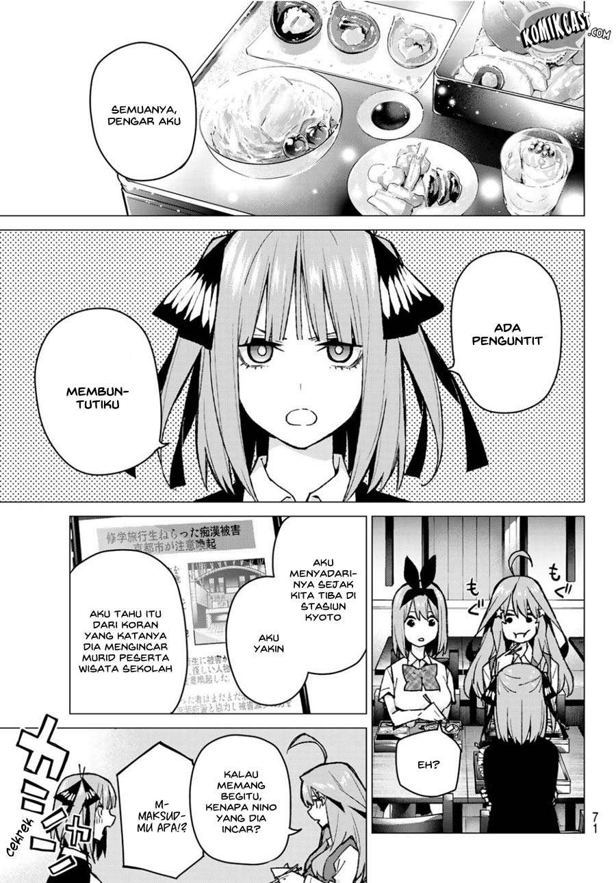 Go-toubun no Hanayome Chapter 81 Gambar 15