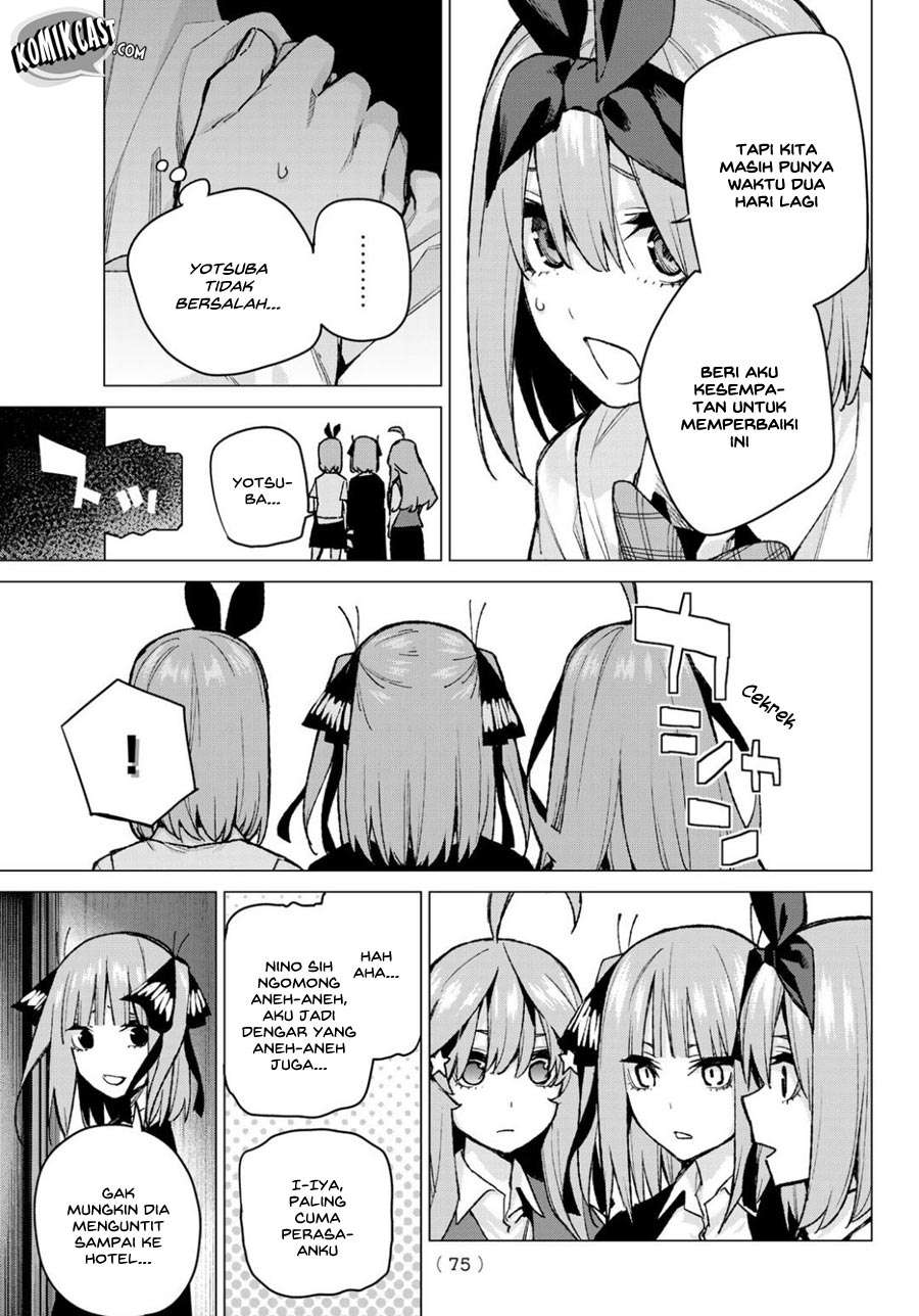 Go-toubun no Hanayome Chapter 81 Gambar 19