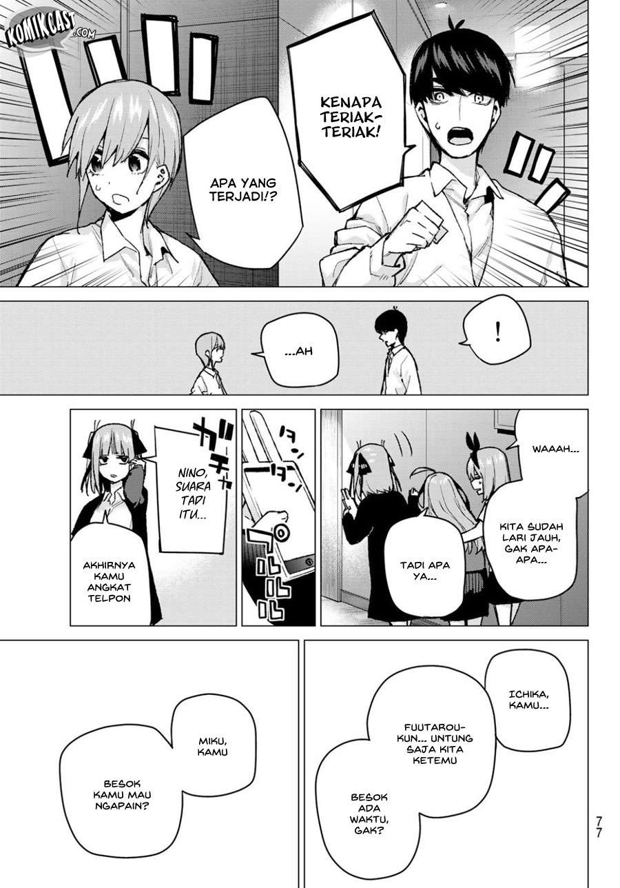 Go-toubun no Hanayome Chapter 81 Gambar 21