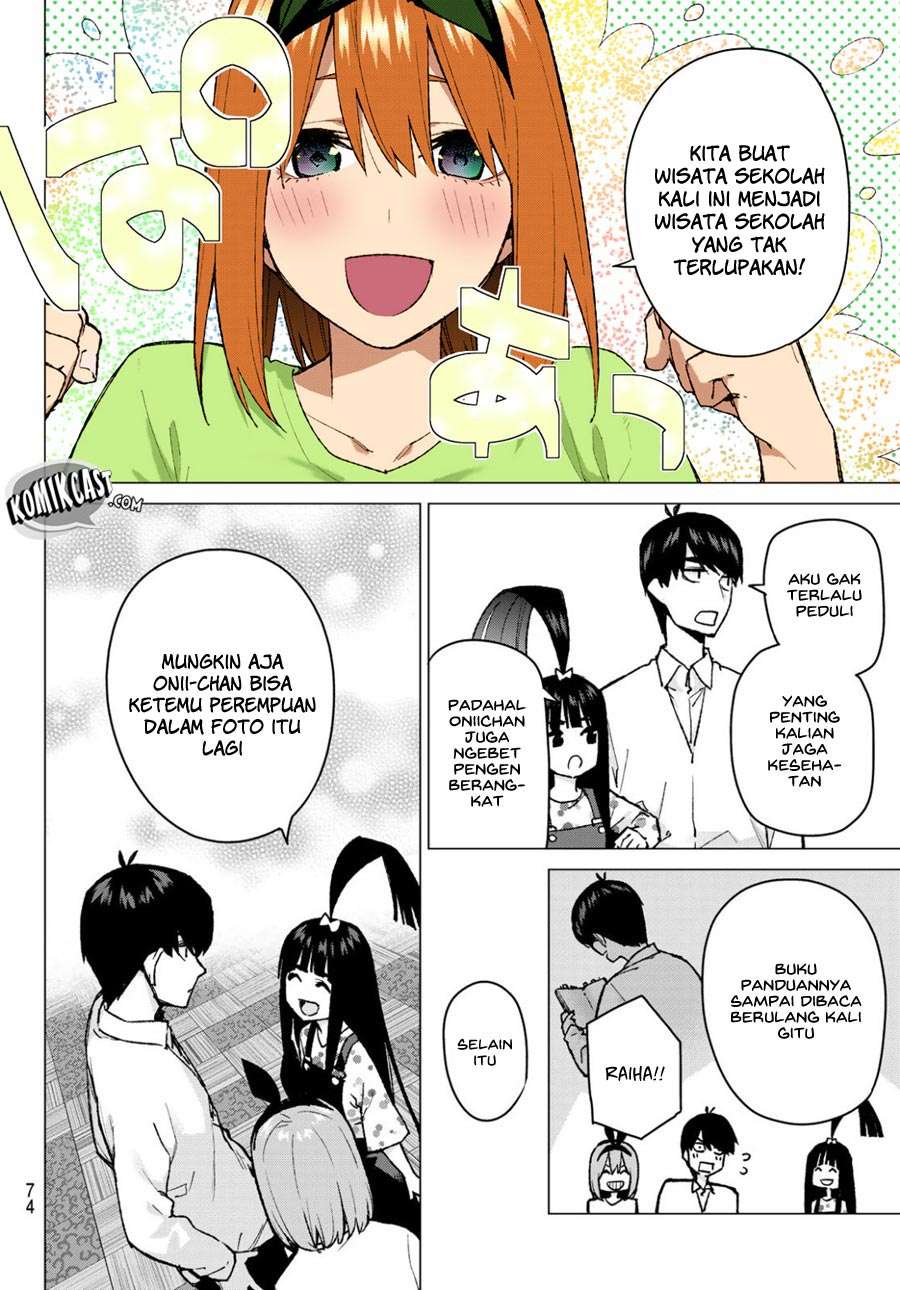 Go-toubun no Hanayome Chapter 79 Gambar 10