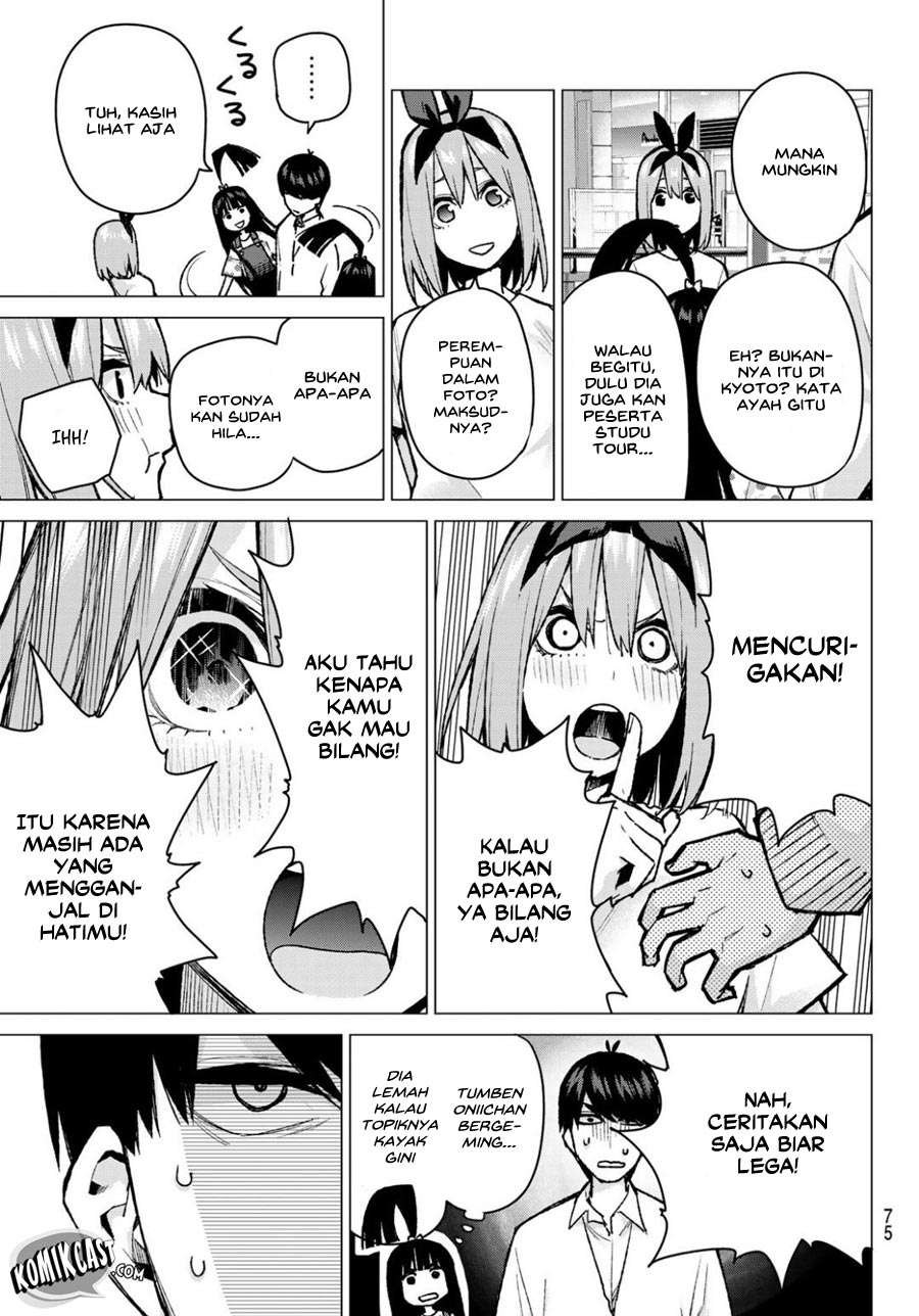 Go-toubun no Hanayome Chapter 79 Gambar 11