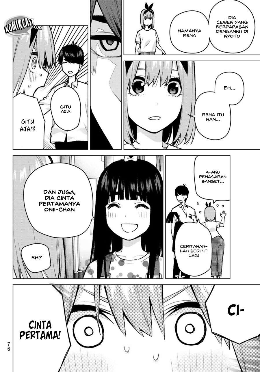 Go-toubun no Hanayome Chapter 79 Gambar 12