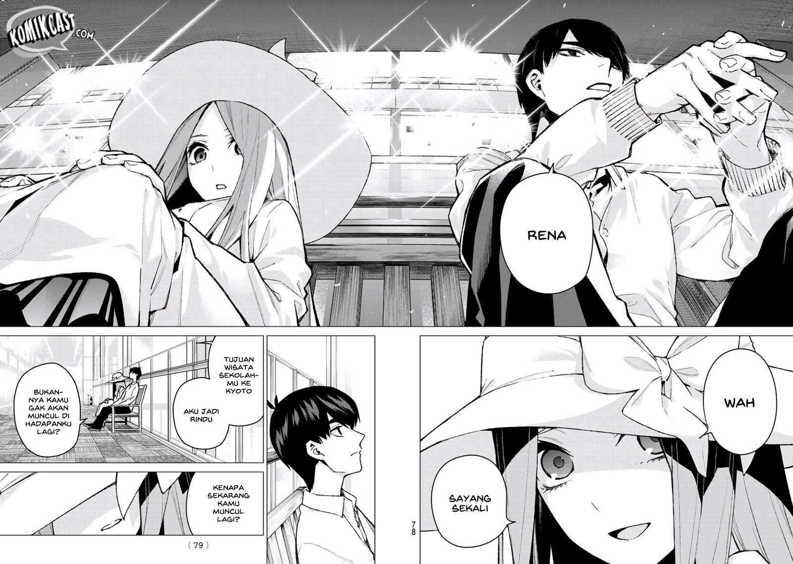 Go-toubun no Hanayome Chapter 79 Gambar 14