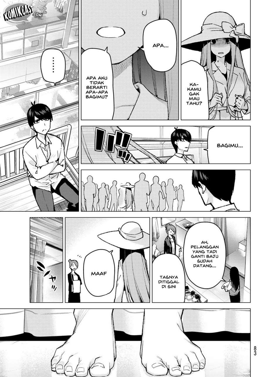 Go-toubun no Hanayome Chapter 79 Gambar 18