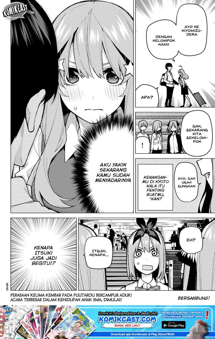 Go-toubun no Hanayome Chapter 79 Gambar 21