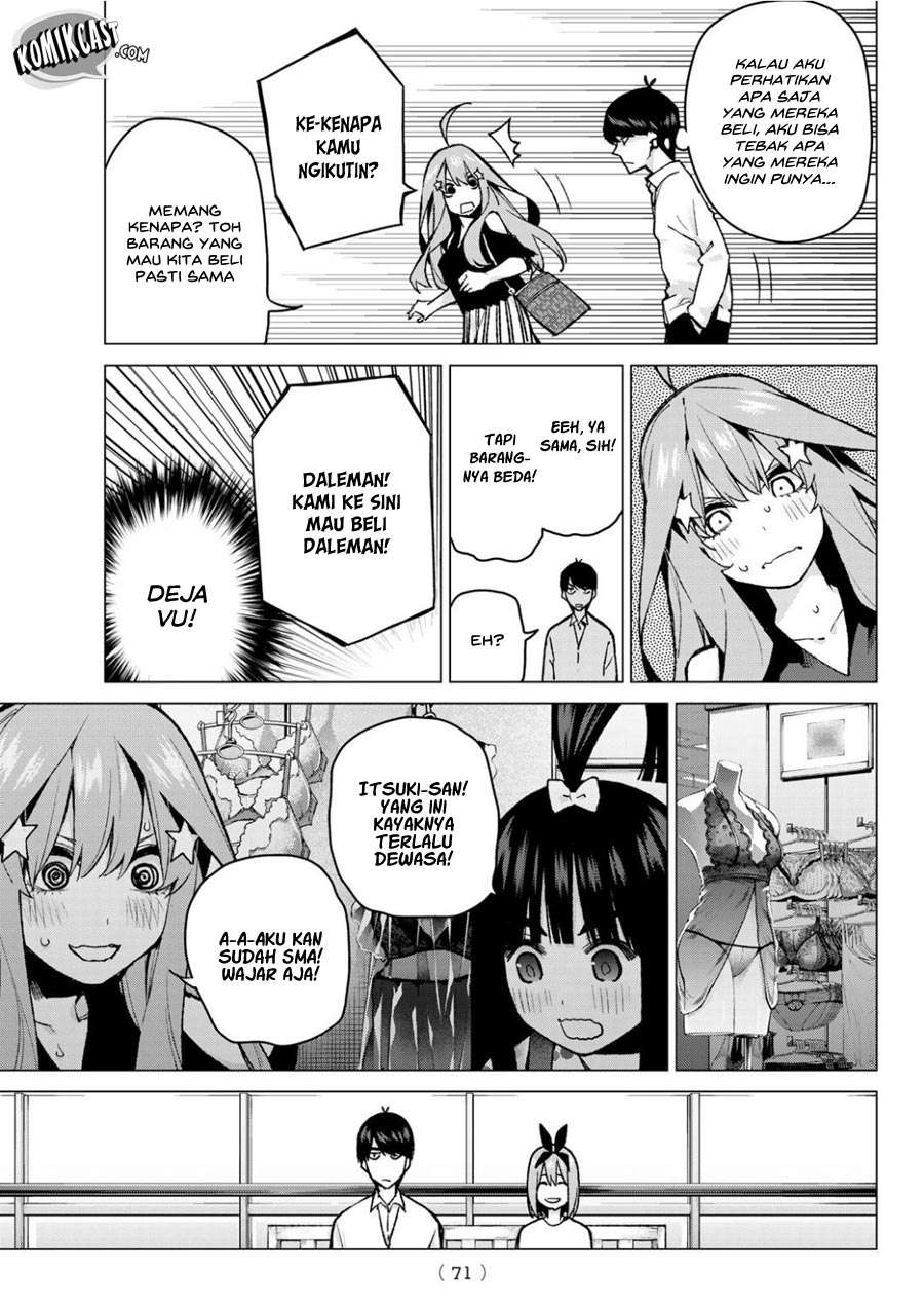 Go-toubun no Hanayome Chapter 79 Gambar 7