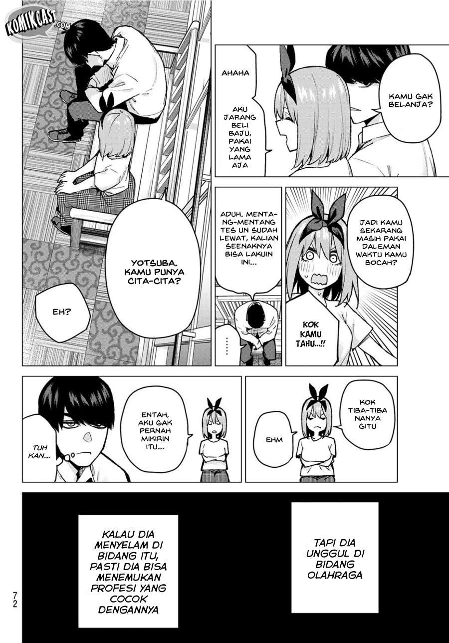 Go-toubun no Hanayome Chapter 79 Gambar 8