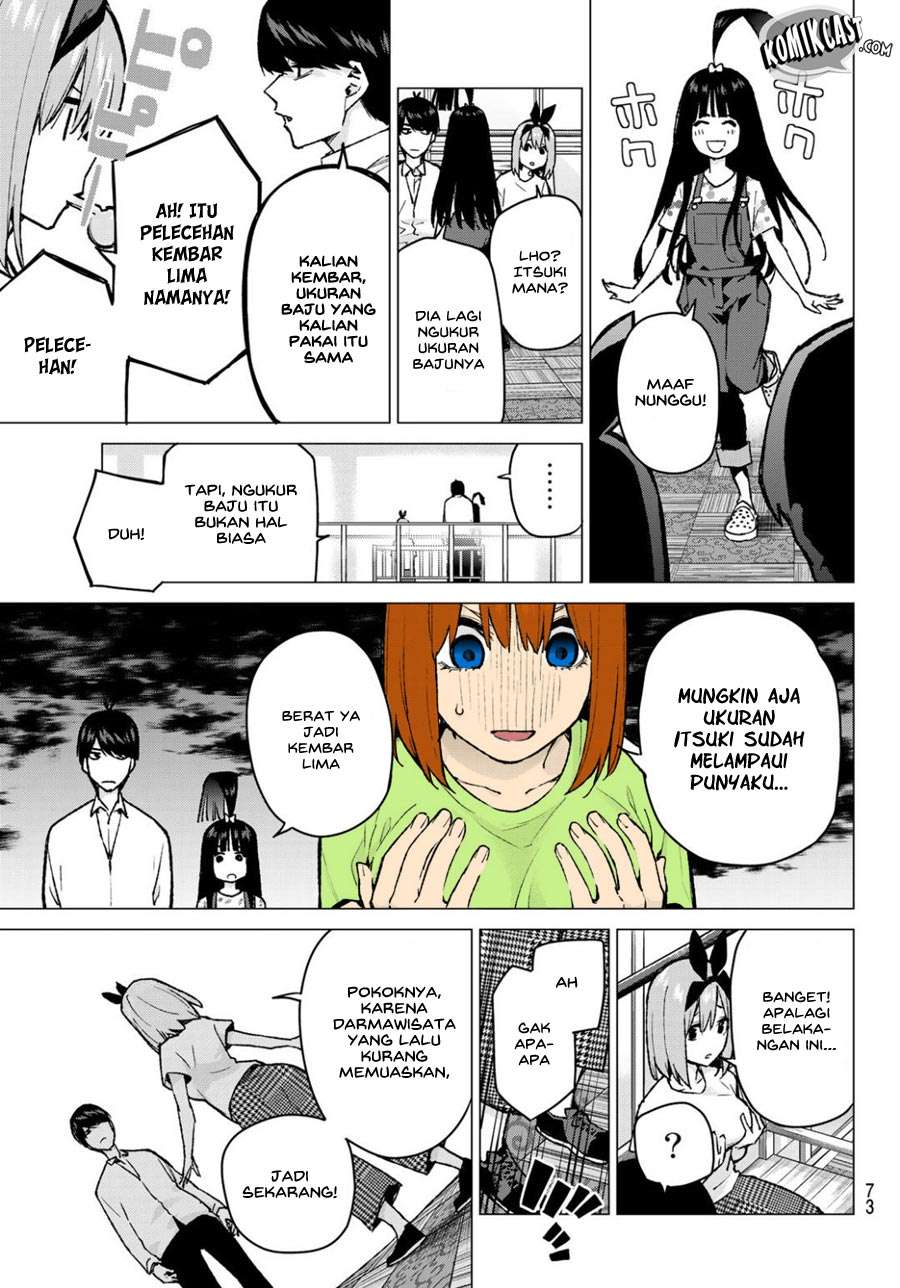 Go-toubun no Hanayome Chapter 79 Gambar 9