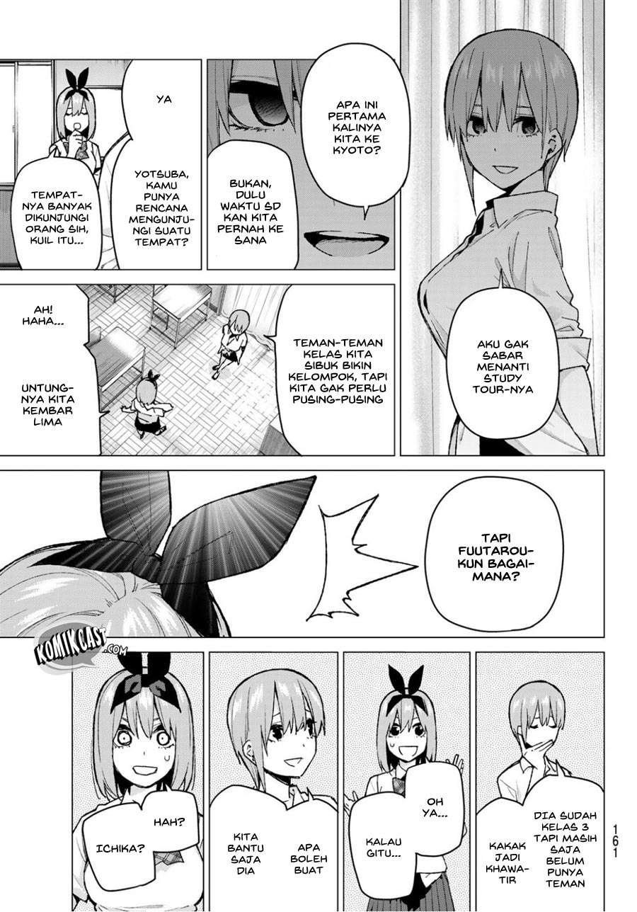 Go-toubun no Hanayome Chapter 78 Gambar 9