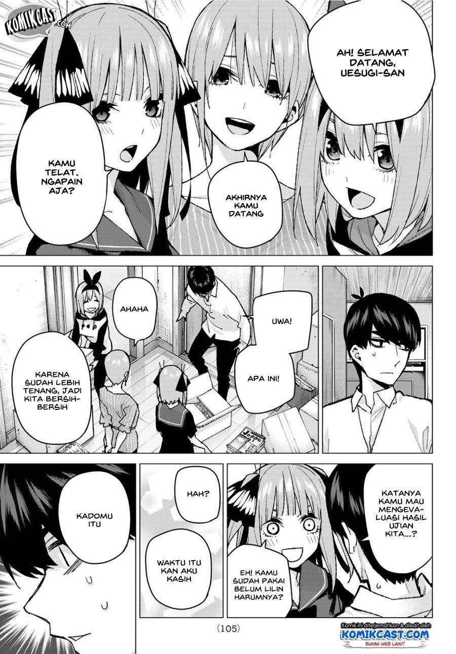 Go-toubun no Hanayome Chapter 77 Gambar 10