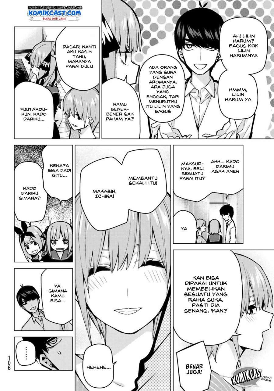 Go-toubun no Hanayome Chapter 77 Gambar 11