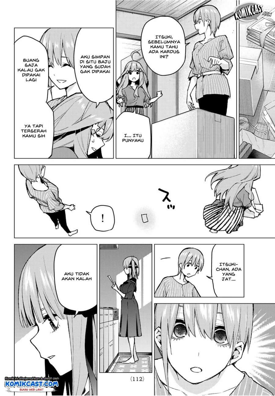 Go-toubun no Hanayome Chapter 77 Gambar 17