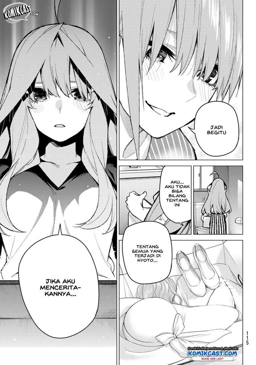 Go-toubun no Hanayome Chapter 77 Gambar 20