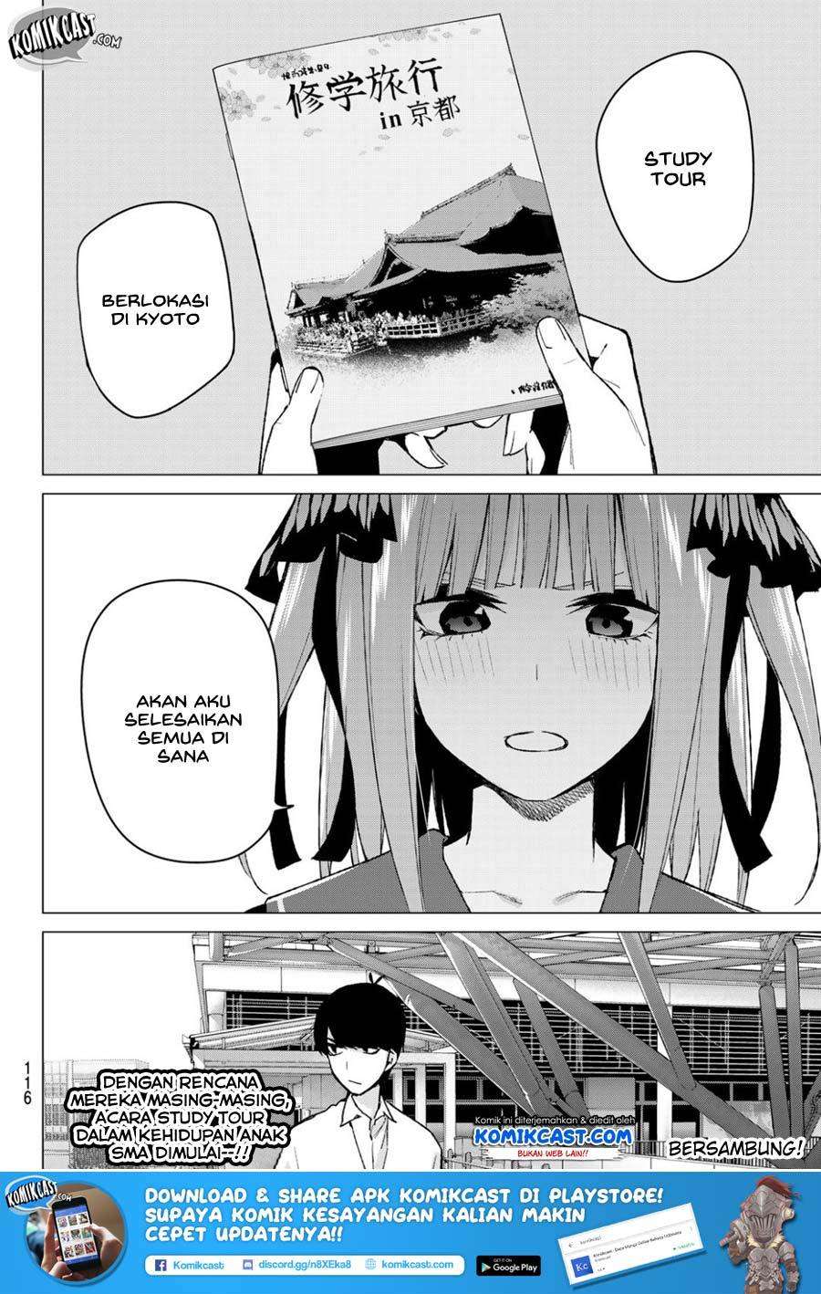 Go-toubun no Hanayome Chapter 77 Gambar 21