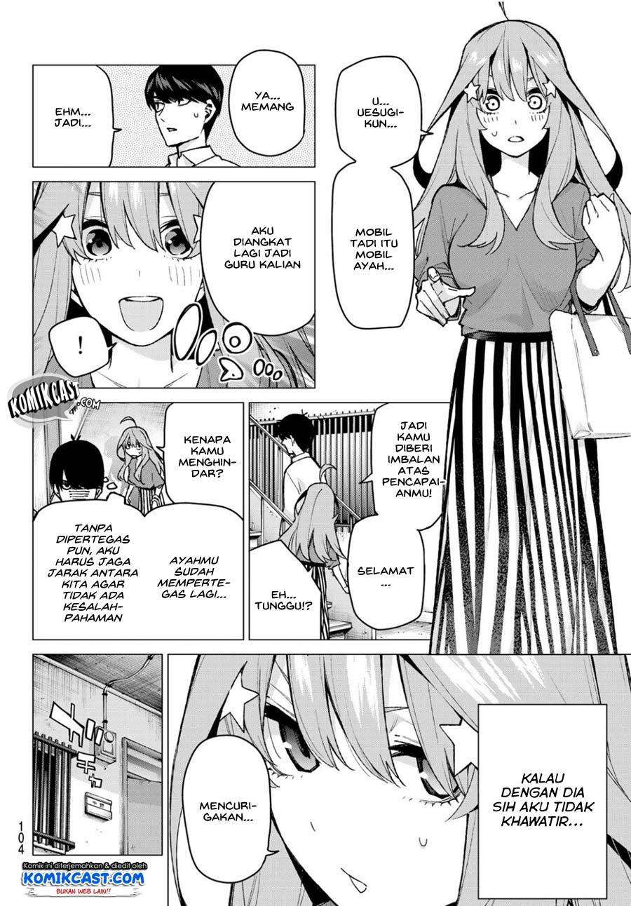 Go-toubun no Hanayome Chapter 77 Gambar 9