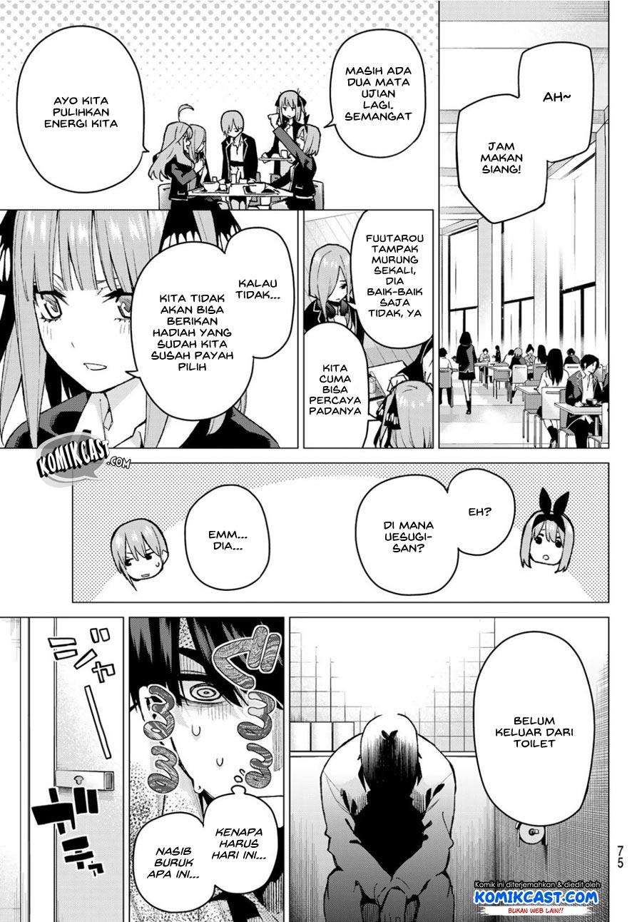 Go-toubun no Hanayome Chapter 76 Gambar 11