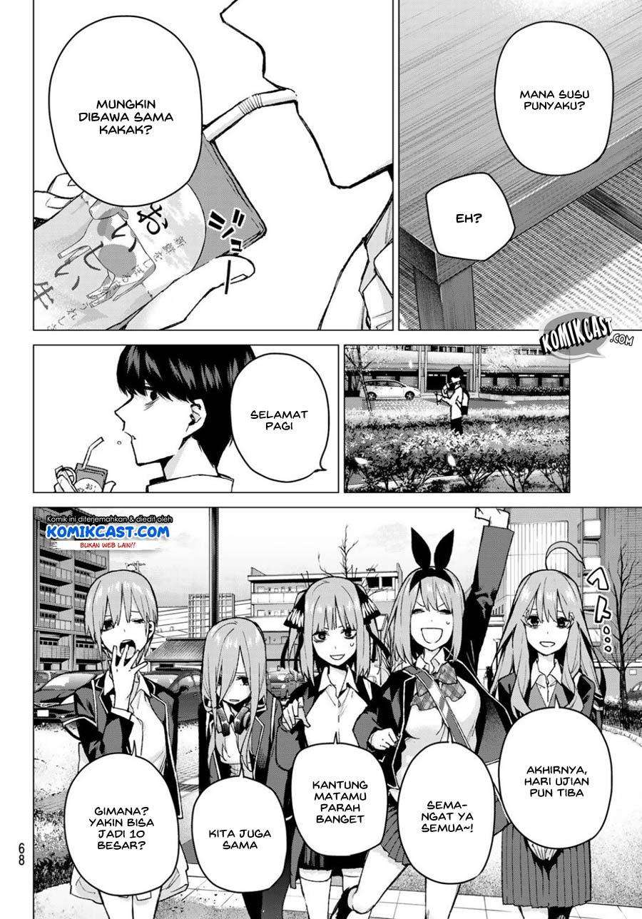 Go-toubun no Hanayome Chapter 76 Gambar 4