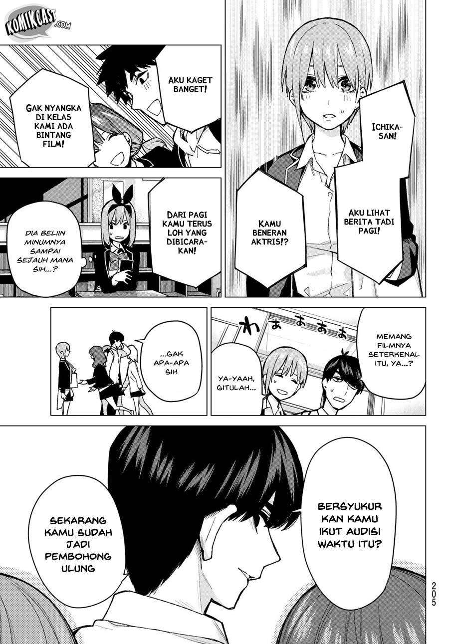 Go-toubun no Hanayome Chapter 74 Gambar 12