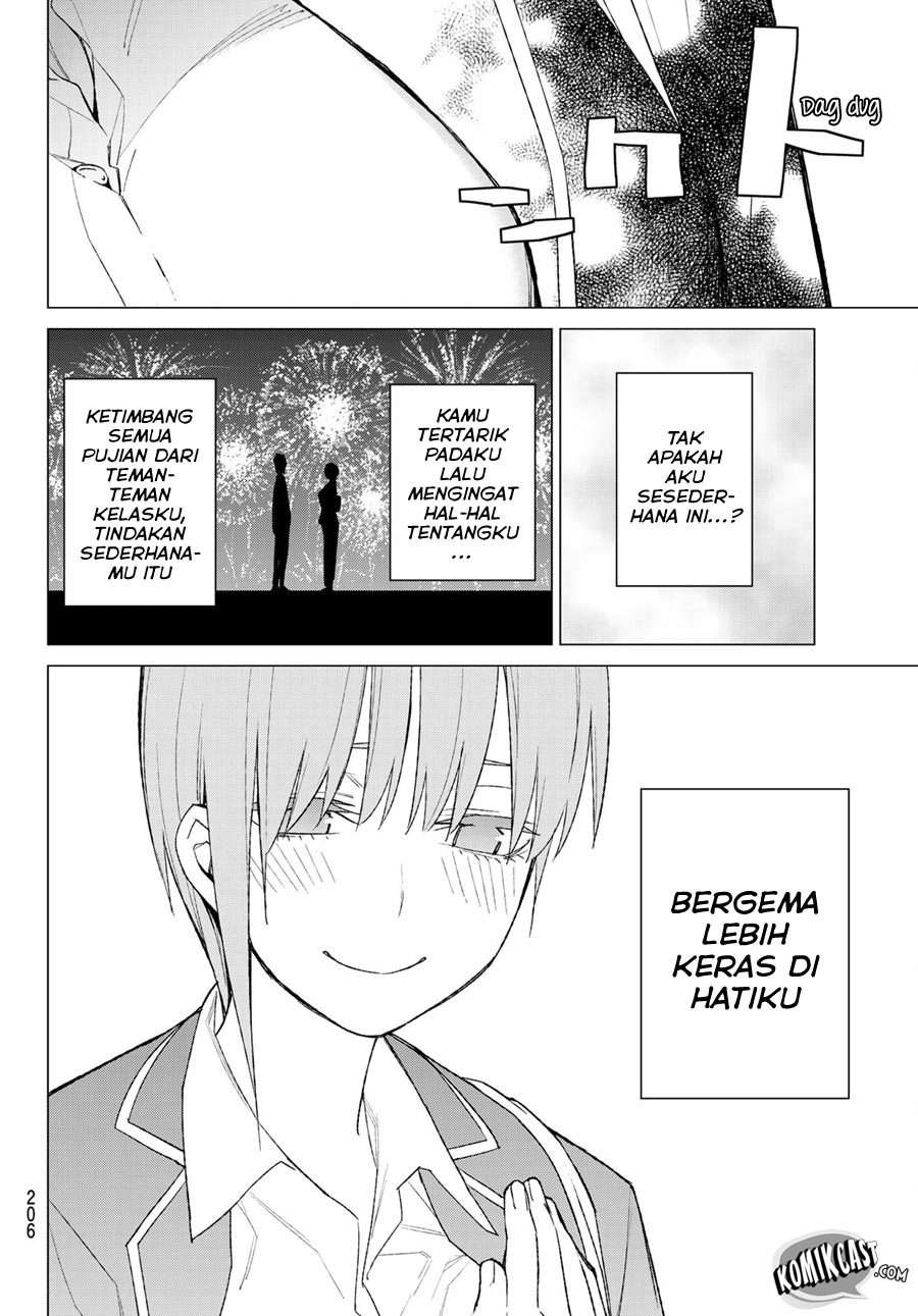 Go-toubun no Hanayome Chapter 74 Gambar 13