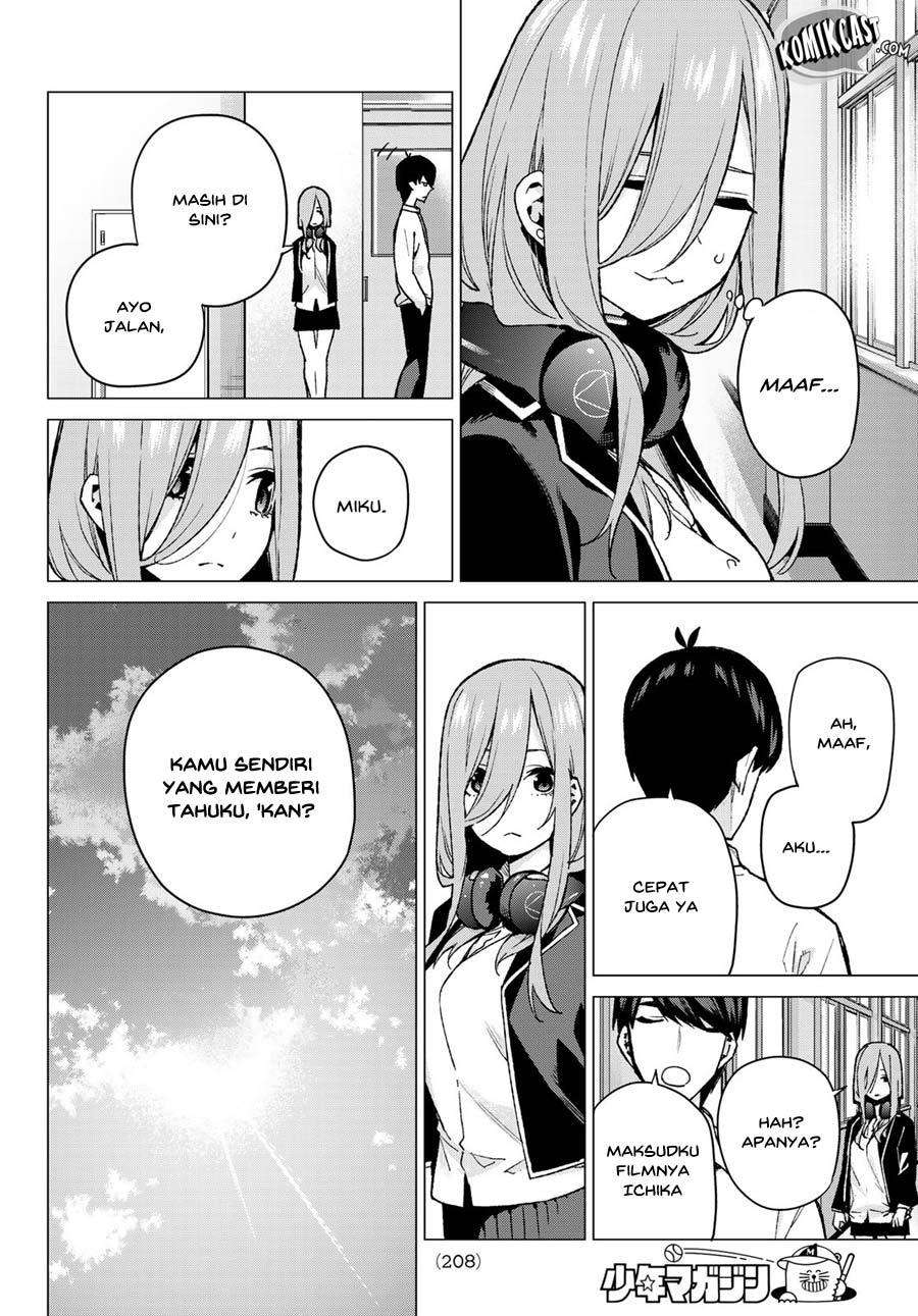 Go-toubun no Hanayome Chapter 74 Gambar 15