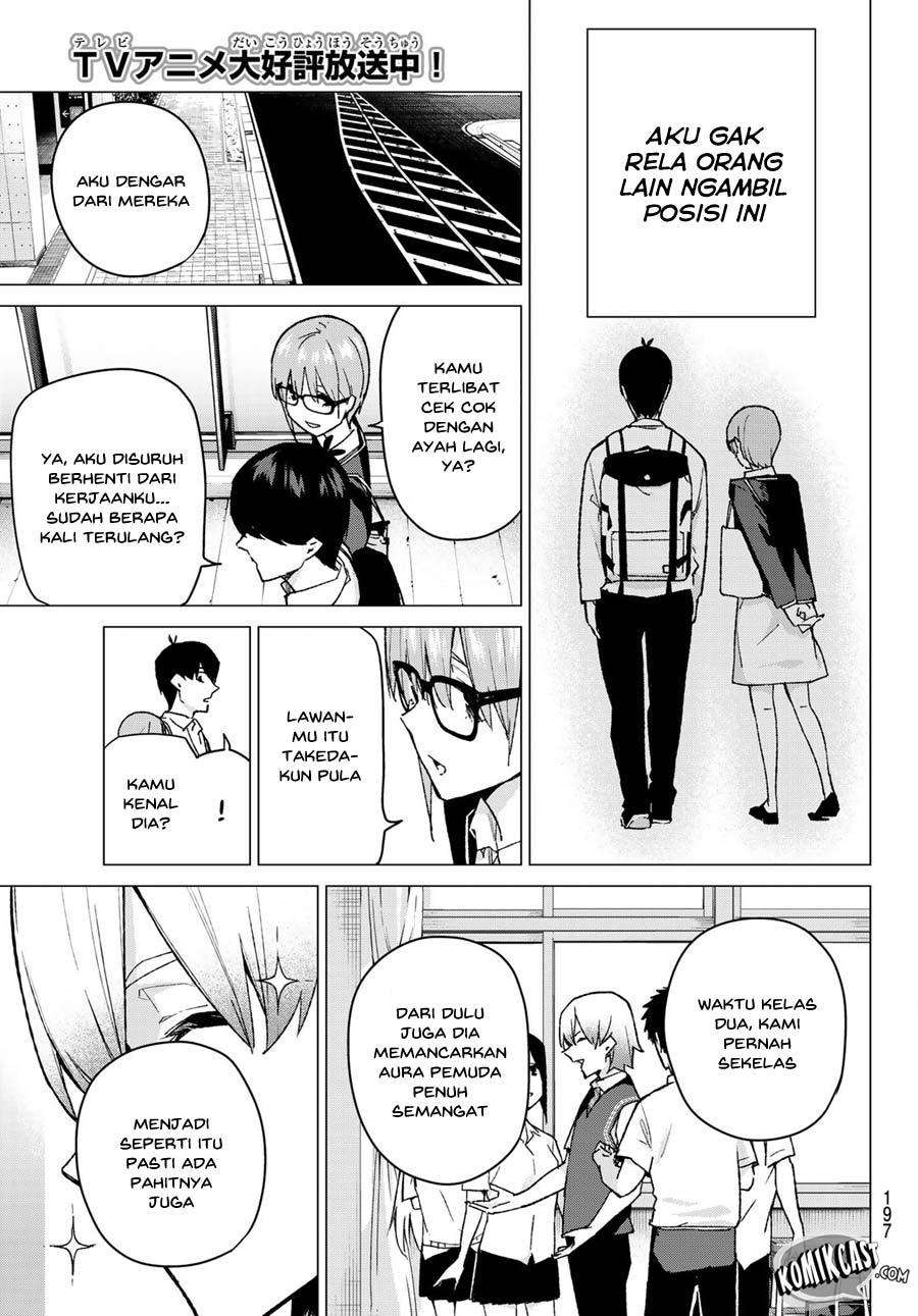 Go-toubun no Hanayome Chapter 74 Gambar 4