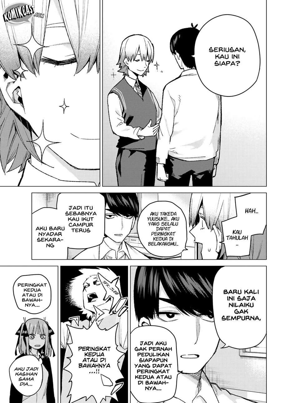 Go-toubun no Hanayome Chapter 73 Gambar 14