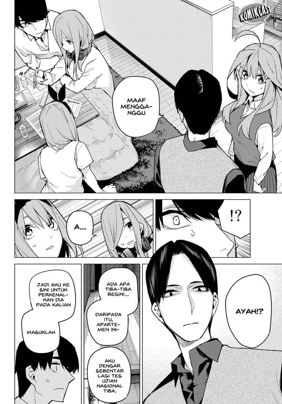 Go-toubun no Hanayome Chapter 73 Gambar 9