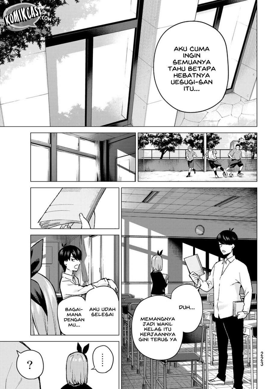 Go-toubun no Hanayome Chapter 72 Gambar 10