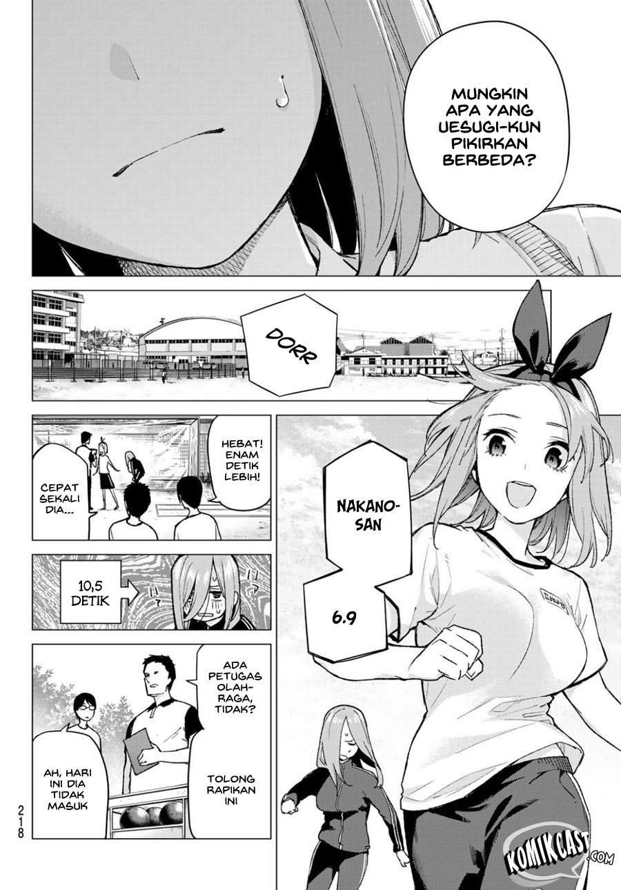 Go-toubun no Hanayome Chapter 72 Gambar 5