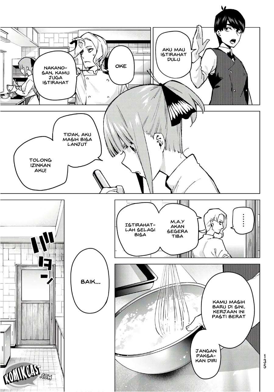 Go-toubun no Hanayome Chapter 71 Gambar 10