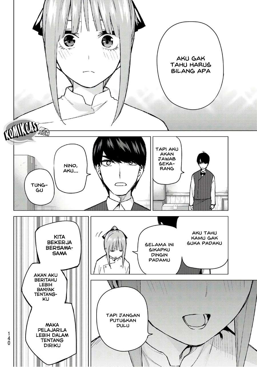 Go-toubun no Hanayome Chapter 71 Gambar 15