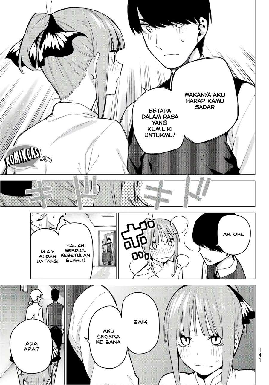 Go-toubun no Hanayome Chapter 71 Gambar 16