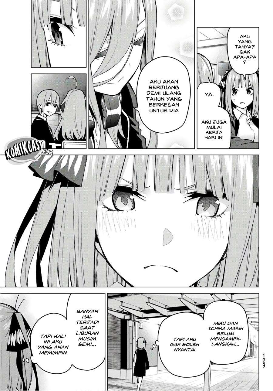 Go-toubun no Hanayome Chapter 71 Gambar 4