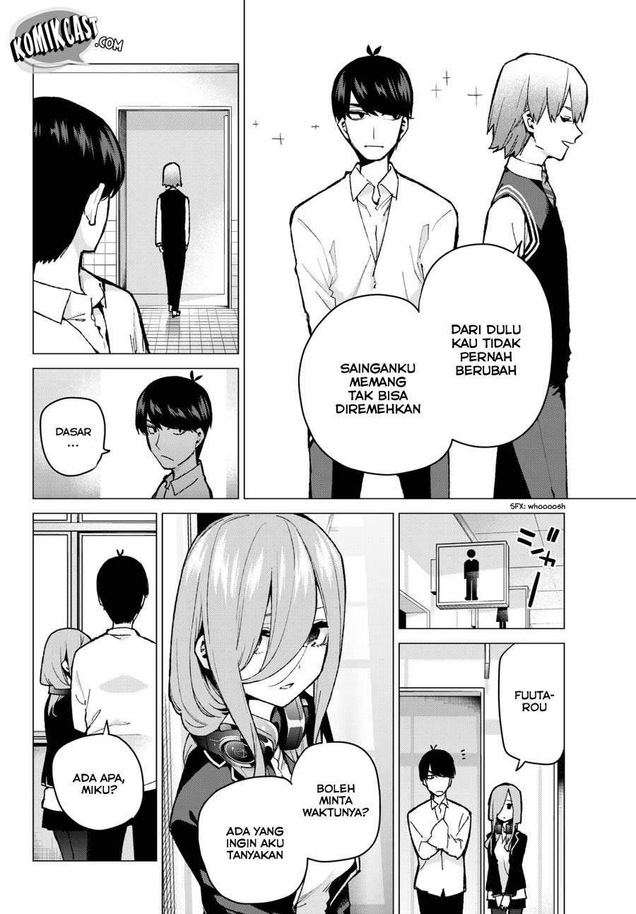 Go-toubun no Hanayome Chapter 70 Gambar 14