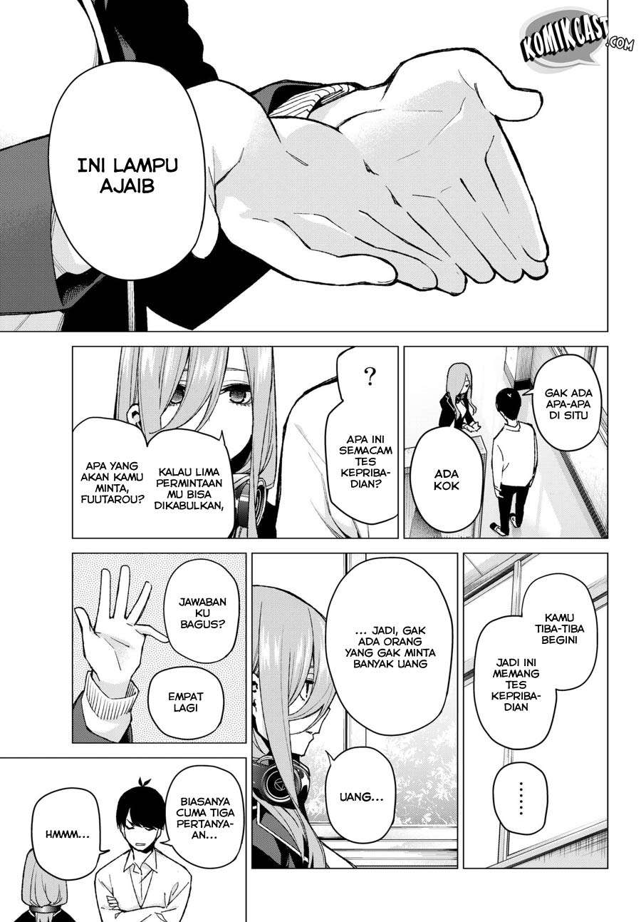 Go-toubun no Hanayome Chapter 70 Gambar 15