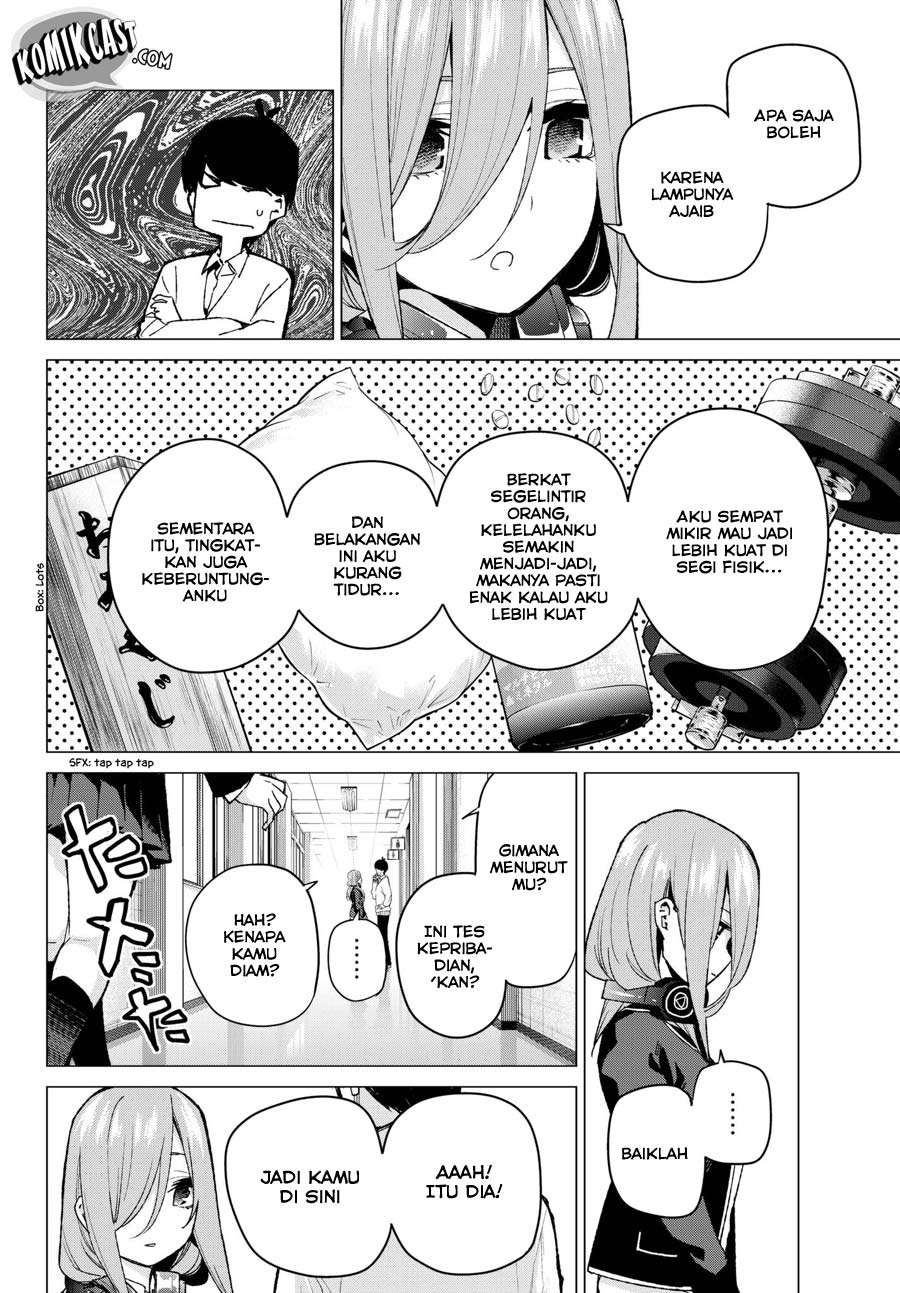 Go-toubun no Hanayome Chapter 70 Gambar 16