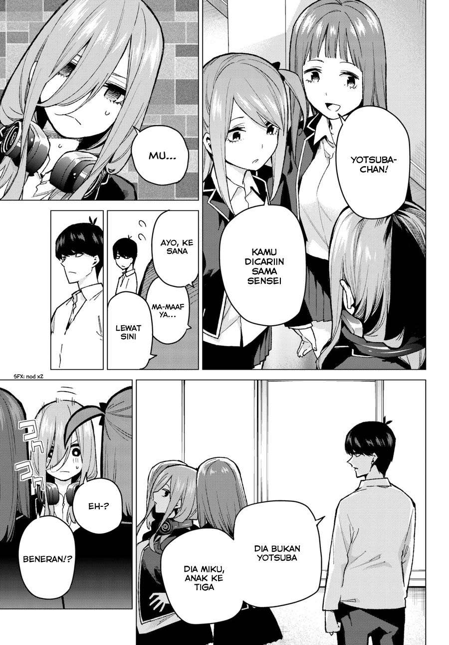 Go-toubun no Hanayome Chapter 70 Gambar 17