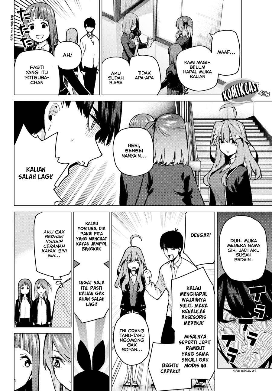 Go-toubun no Hanayome Chapter 70 Gambar 18