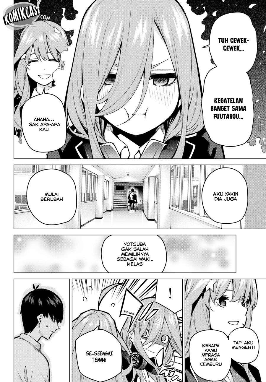 Go-toubun no Hanayome Chapter 70 Gambar 20