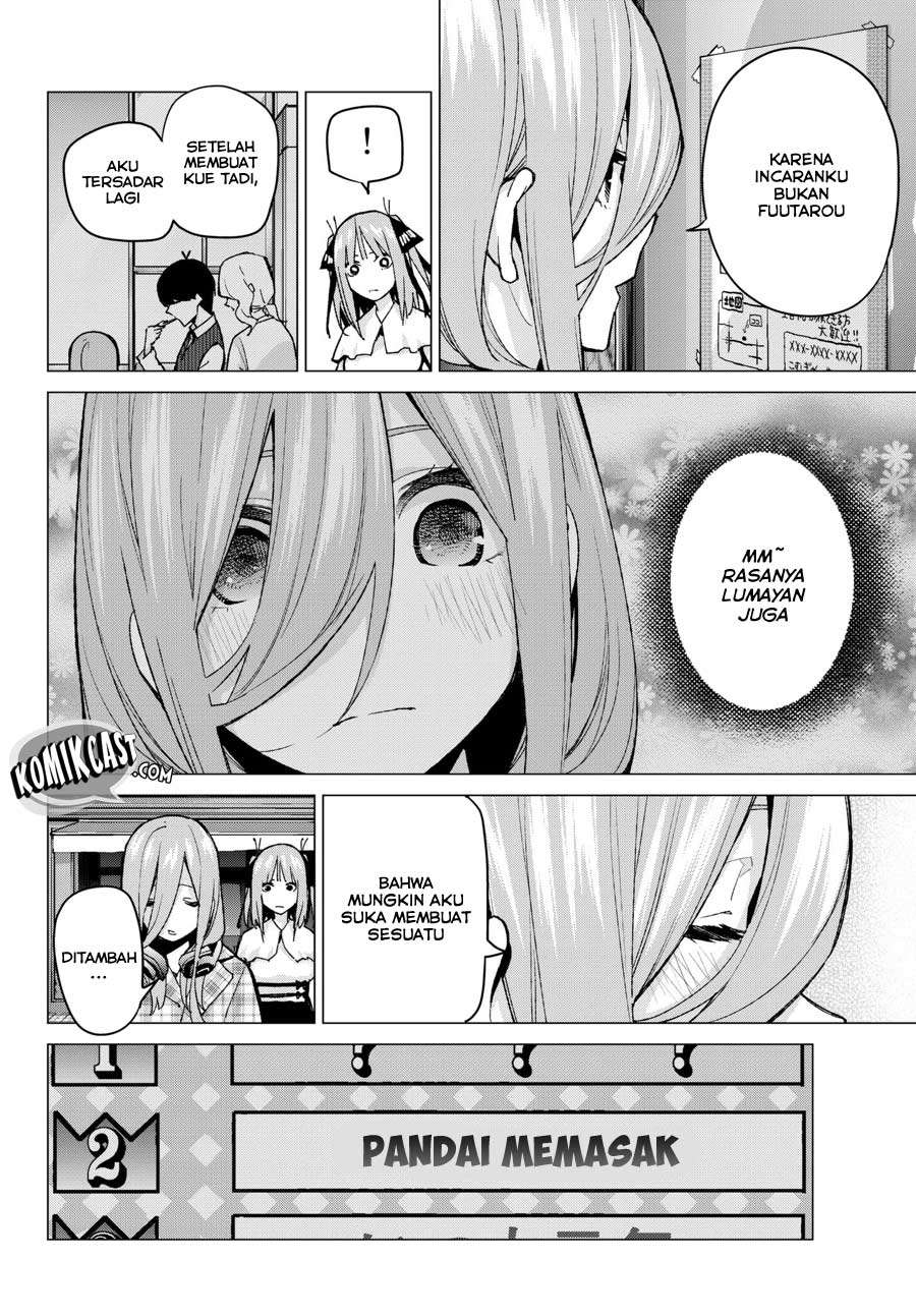 Go-toubun no Hanayome Chapter 69 Gambar 16