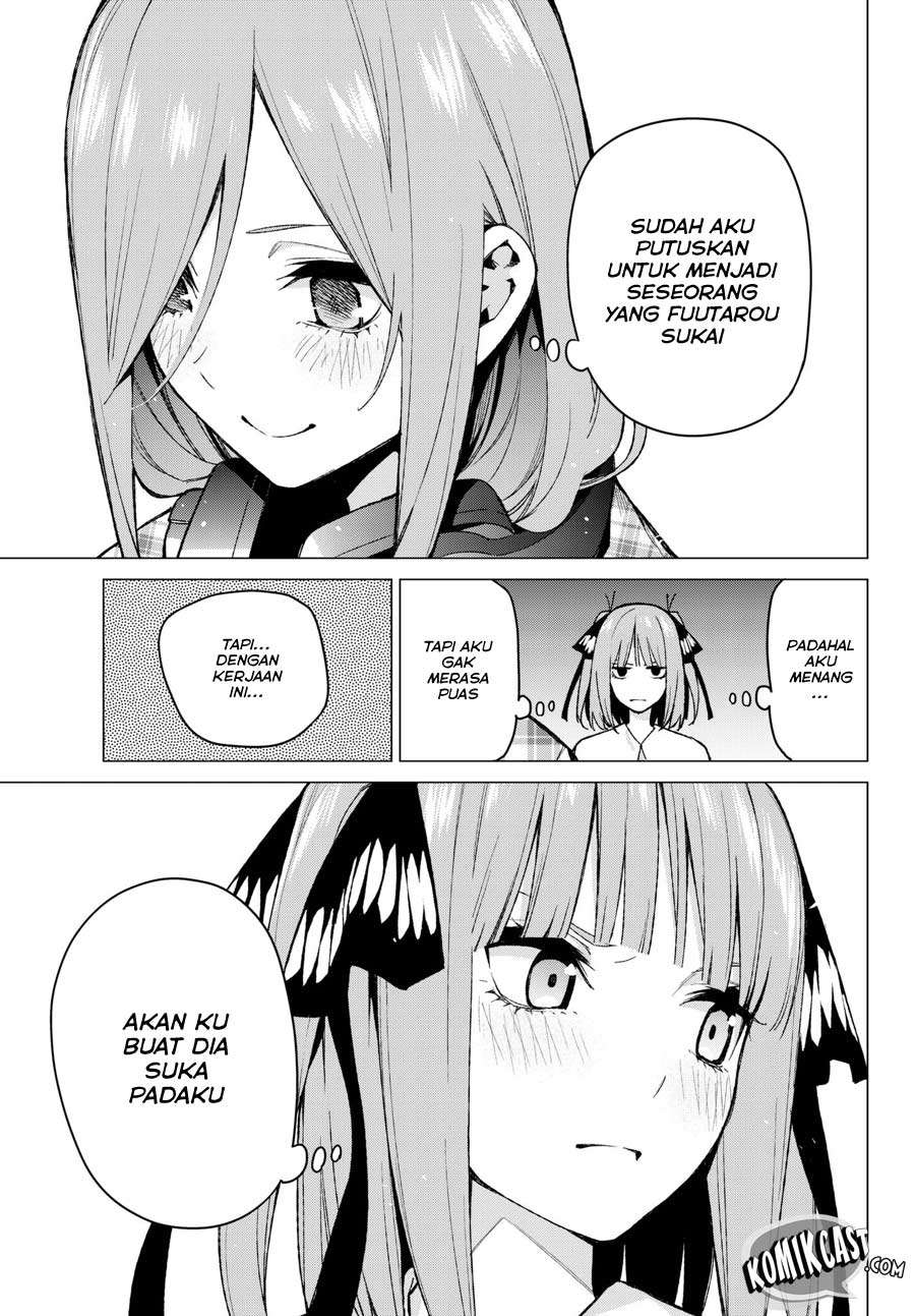 Go-toubun no Hanayome Chapter 69 Gambar 17