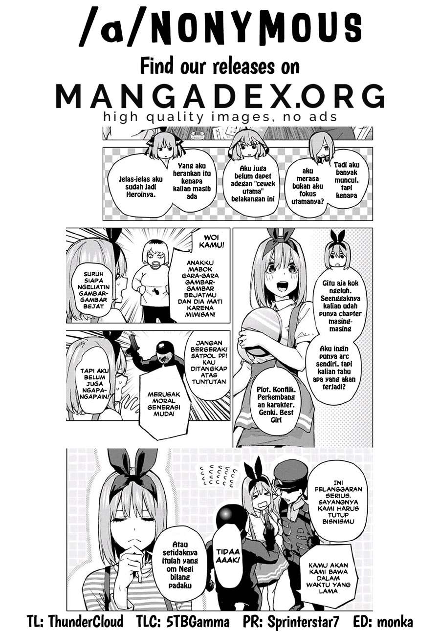 Go-toubun no Hanayome Chapter 69 Gambar 24