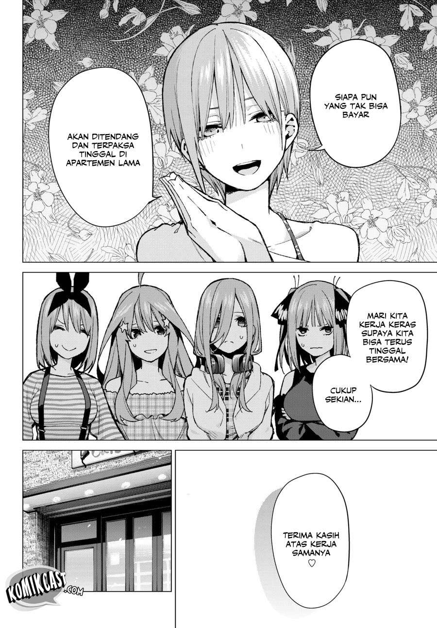 Go-toubun no Hanayome Chapter 69 Gambar 6