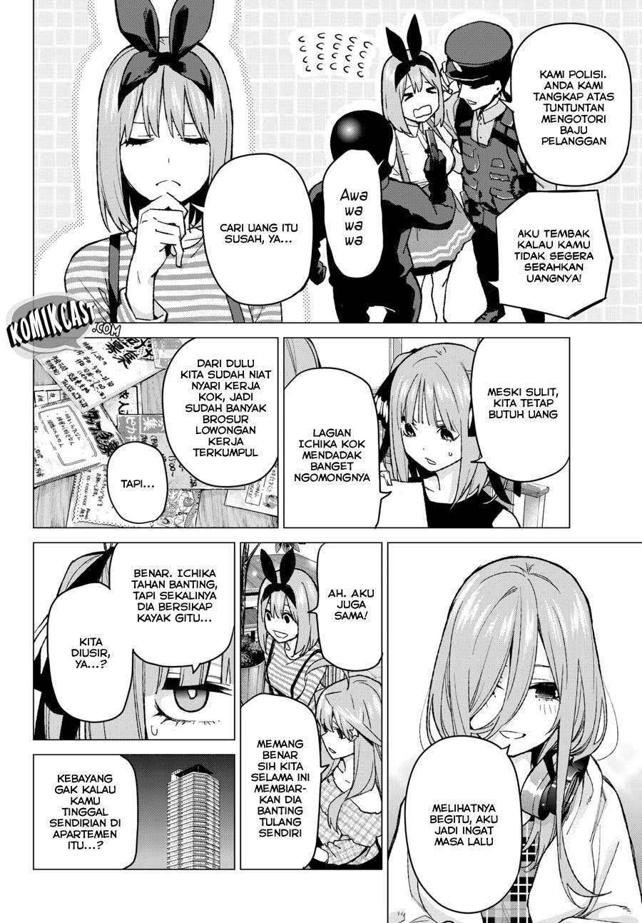 Go-toubun no Hanayome Chapter 69 Gambar 8