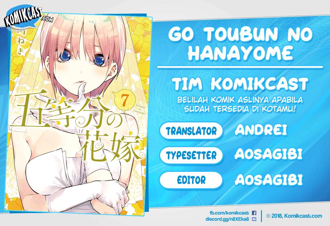 Baca Komik Go-toubun no Hanayome Chapter 68 Gambar 1