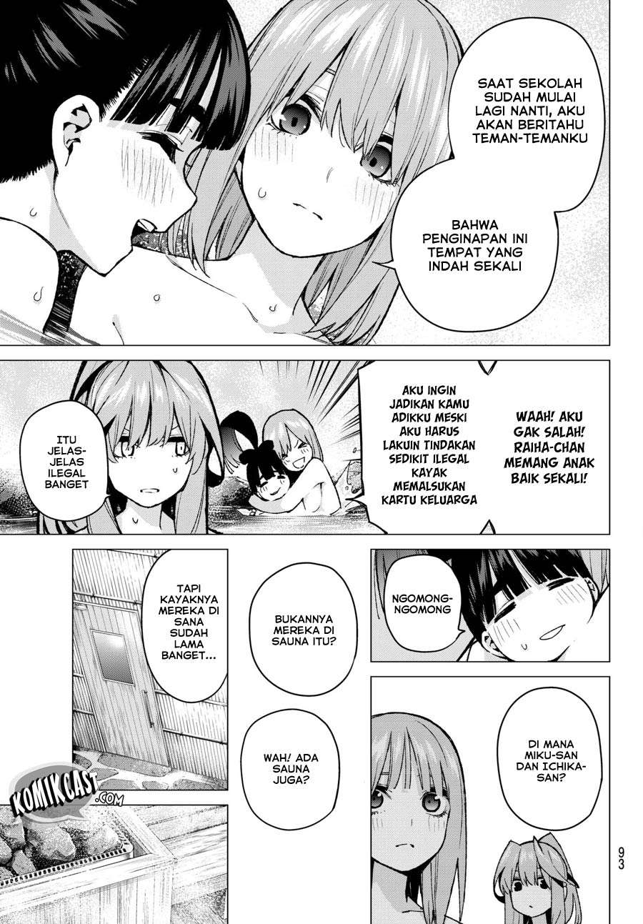 Go-toubun no Hanayome Chapter 68 Gambar 10