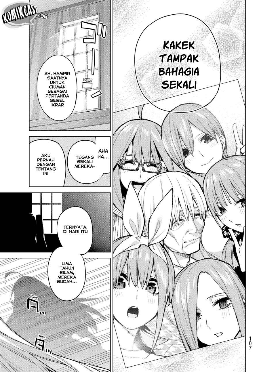 Go-toubun no Hanayome Chapter 68 Gambar 23