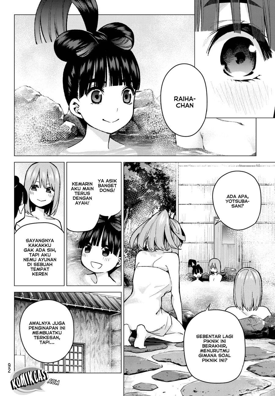 Go-toubun no Hanayome Chapter 68 Gambar 9