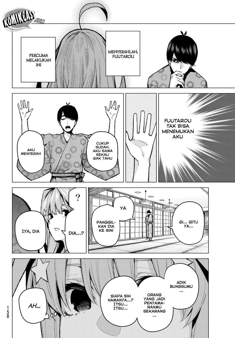 Go-toubun no Hanayome Chapter 67 Gambar 11